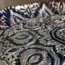 Middle Eastern Style Decorative Round Glass Serving Tray Image 2