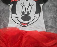 minnie mouse top and skirt set