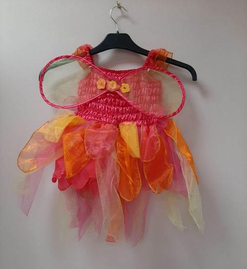 New fairy costume with wings and tag attached