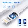 Apple Sync & Charger USB Data Cable For iPhone 5 6 7 8 X XS Max SE iPad and 11 12 13 14 Pro Max Image 10