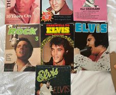 7x Elvis Presley magazines job lot