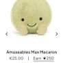New JELLYCAT  Max / Mona / May Macarons Image 9