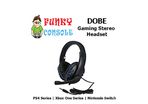 DOBE Wired Stereo Headphone Gaming Headset Mic PS4 Xbox One Nintendo Switch