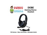 main image for ad DOBE Wired Stereo Headphone Gaming Headset Mic PS4 Xbox One Nintendo Switch