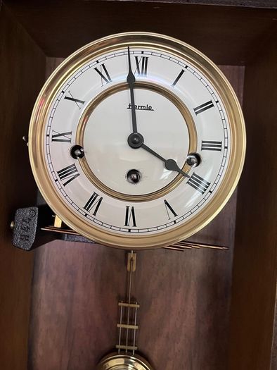 vintage wall clock Hermle Germany , not working
