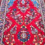 Vintage XL Fabulous Persian Sarouk Hand Knotted Runner Rug Carpet Image 6