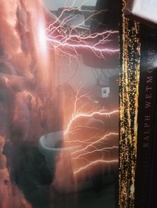 Ralph Wetmore lightning print framed