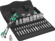 main image for ad Imperial 1/4-inch Drive Zyklop 8100 SA6 Metal-Speed Multi-Function Ratchet and Socket Set (28 Pieces)