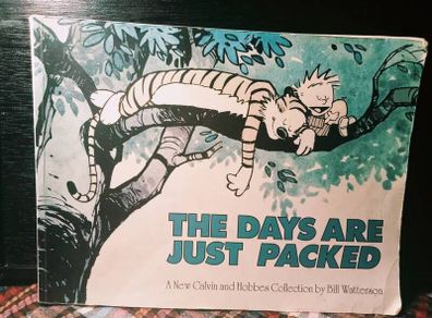 1993. The Days Are Just Packed. A New Calvin And Hobbes Collection By Bill Watterson.
