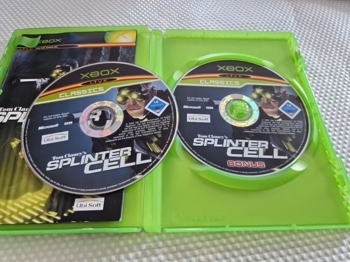 Tom Clancy s Splinter Cell Xbox Original Games Original