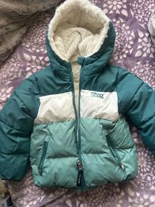 DKNY unisex reversible coat