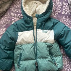 DKNY unisex reversible coat