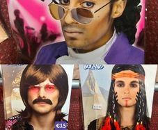 Halloween wigs and accessories