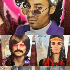 Halloween wigs and accessories