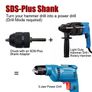 0.8-10mm Keyless Drill Chuck Metal Heavy Duty Self-tighten 1/2-20UNF Keyless Chuck Drill Bit Adapter Hardware Tool Impact Driver Image 6