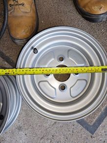 5 x wheel rims 10"