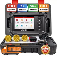 New New Launch Crp129 Hd 24v for machinery,trucks Heavy Duty Scanner