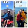 Huawei P9 - Personalised hard case - Black, White and Transparent Image 2