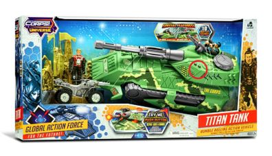 The Corps. Titan Tank with Soldiers. PlaySet