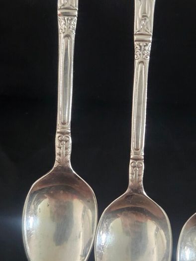Collection of 5 Vintage Newbridge Silverware Apostle Spoons