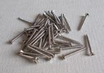 Humbucker Mounting Ring Screws (Nickel or Black)