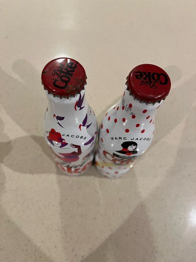 Coca Cola Marc Jacobs Diet Aluminium Bottles