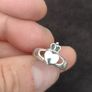 Claddagh ring silver 925 Image 7
