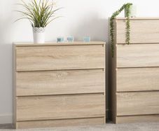 Malvern 3 Drawer Chest