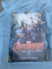 Marvel Age of Ultron double sided poster
