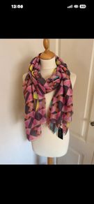 Fraas geometric scarf new with tags