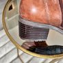 Caprice Brown Leather Ankle Boots Comfort H-Fit Size UK 3.5 / EU 36 Image 6