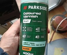 Varnish paint+primer spray