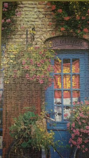 Country boutique bicycle Jigsaw puzzle 500 pcs great as poster