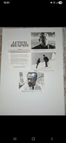 1987 Lethal Weapon Press Kit Photos & Synopsis