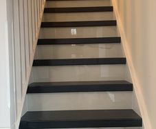 Wood flooring and stair covering