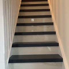 Wood flooring and stair covering