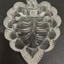 Art Glass Leaf Dish Trinket Bowl Image 6