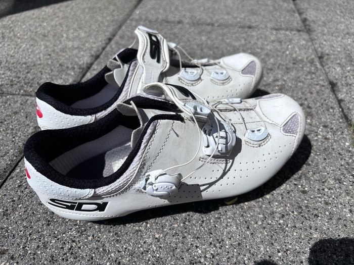 Sidi Genius 10 Road Shoes White Size 41 EU