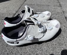 Sidi Genius 10 Road Shoes White Size 41 EU