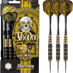 NEW SALE | Brass Steel Tip Darts Set 19g, 21g, 23g, 25g & 27g - Includes Speedline shafts, Marathon Gold Flights & Travel Case