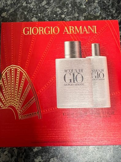 Giorgio Armani Acqua Di Gio for men Gift Set BNIB genuine EDT