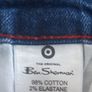 Ben Sherman cotton denim jeans 40 waist and 30 leg in very good condition with no issues see last two photos for exact measurements FREE TRACKED POSTAGE INCLUDED Image 5
