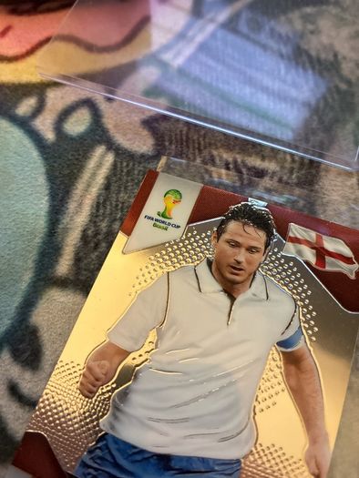 Frank Lampard 2014 World cup prizm card