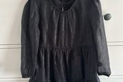 6-7y black dress