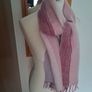 Beautiful Soft Wool Irelands Eye Pink scarf Image 4