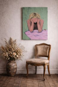 Acrylic on canvas!