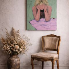 Acrylic on canvas!