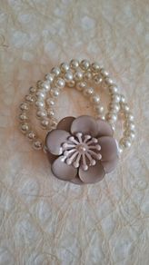 Pearl Corsage Bracelet