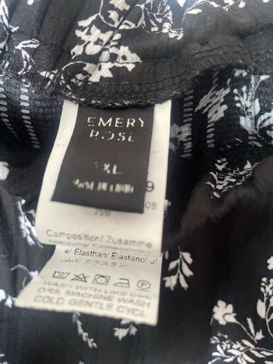 Emery Rose Elastic Waist Comfort Pants size XL