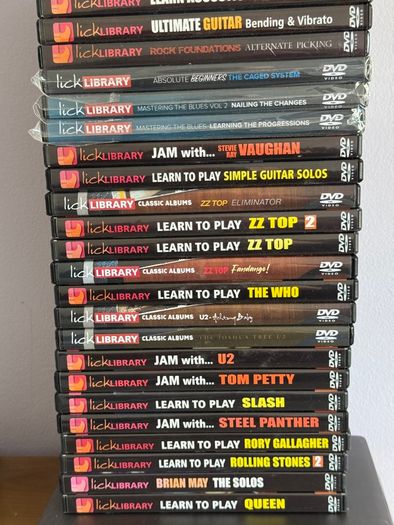 Lick Library Guitar DVDs